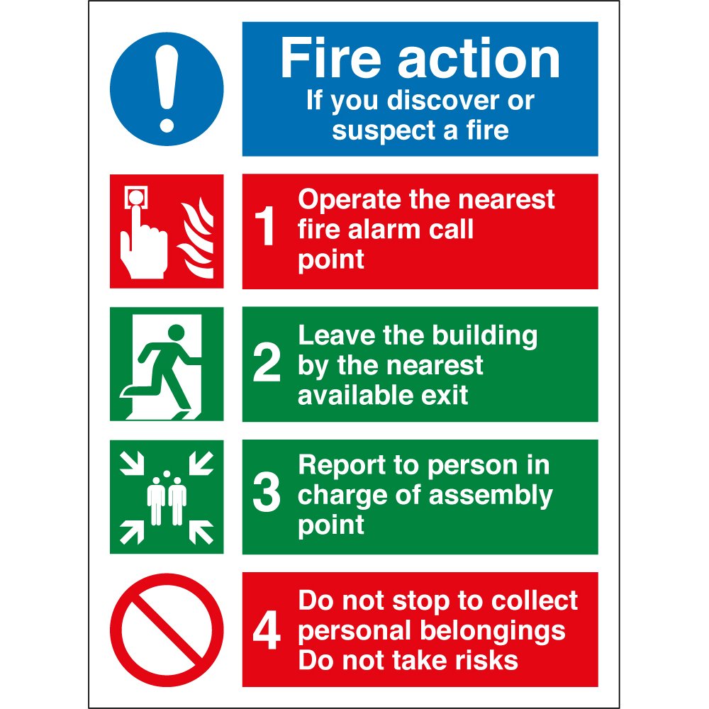 Fire Safety Signs And Symbols